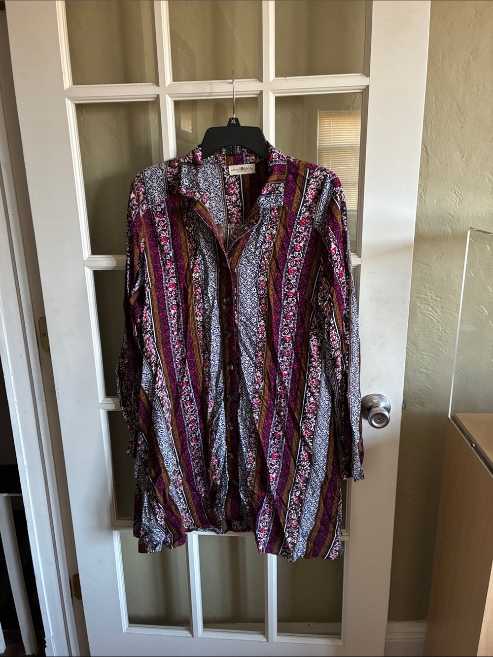 Natural Life Shirt Dress Large